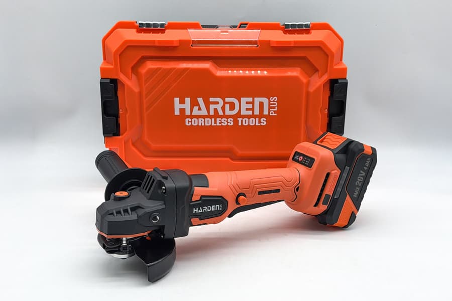 Bürstenloser Akku-Winkelschleifer Harden 758322